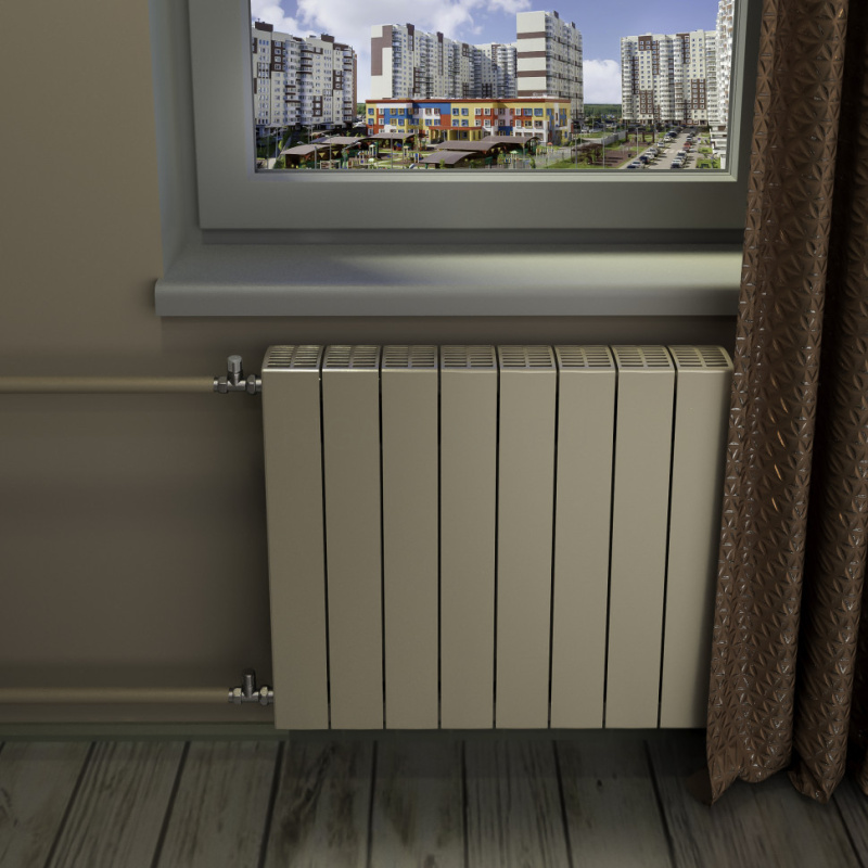 Биметаллический радиатор RIFAR SUPReMO VENTIL RSV350 высотой 425 мм