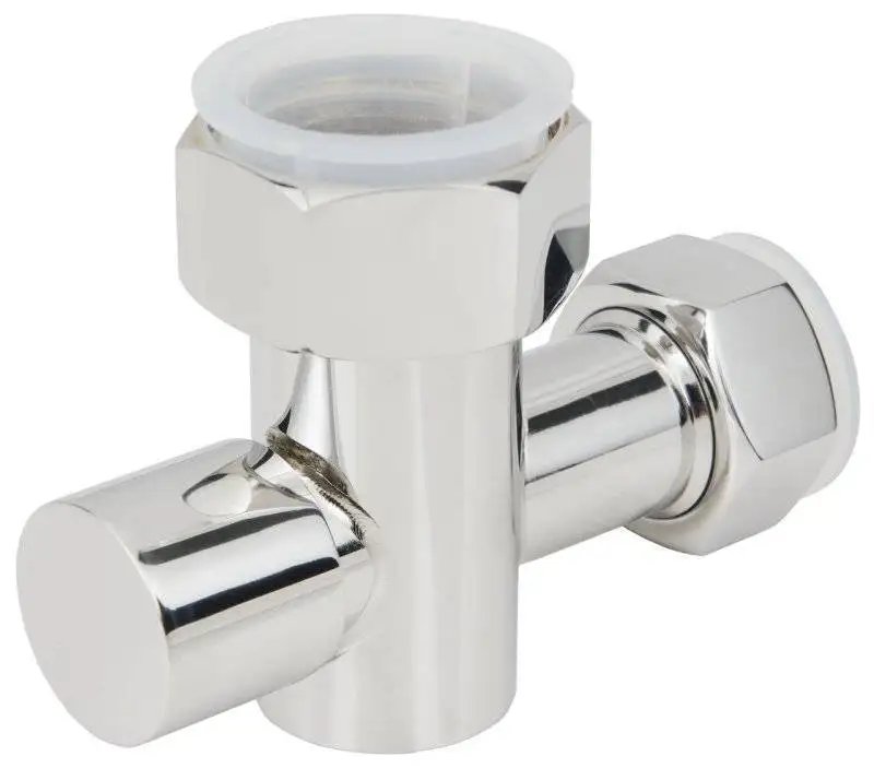 Вентиль с клапаном запорный (скрытый) G 1" НГ х G 3/4" НГ (Без покрытия)