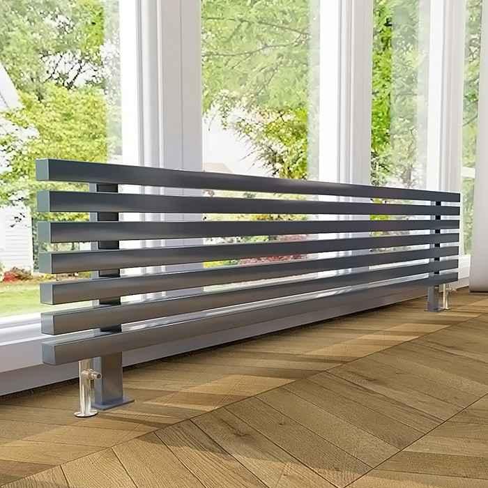 Напольный радиатор Steel N 40х40 высотой 590 мм