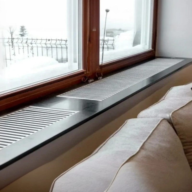 Внутрипольный конвектор с естественной конвекцией ITERMIC ITTL.90.280