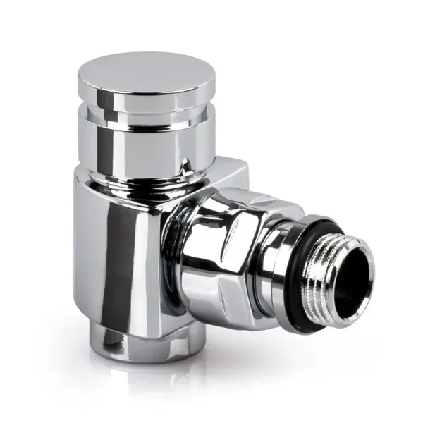 Вентиль запорный SR Rubinetterie угловой серия "Prestige & Minimal" 1/2", цвет хром