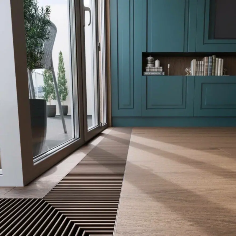 Конвектор внутрипольный водяной Mohlenhoff WSK 260-90 без решетки