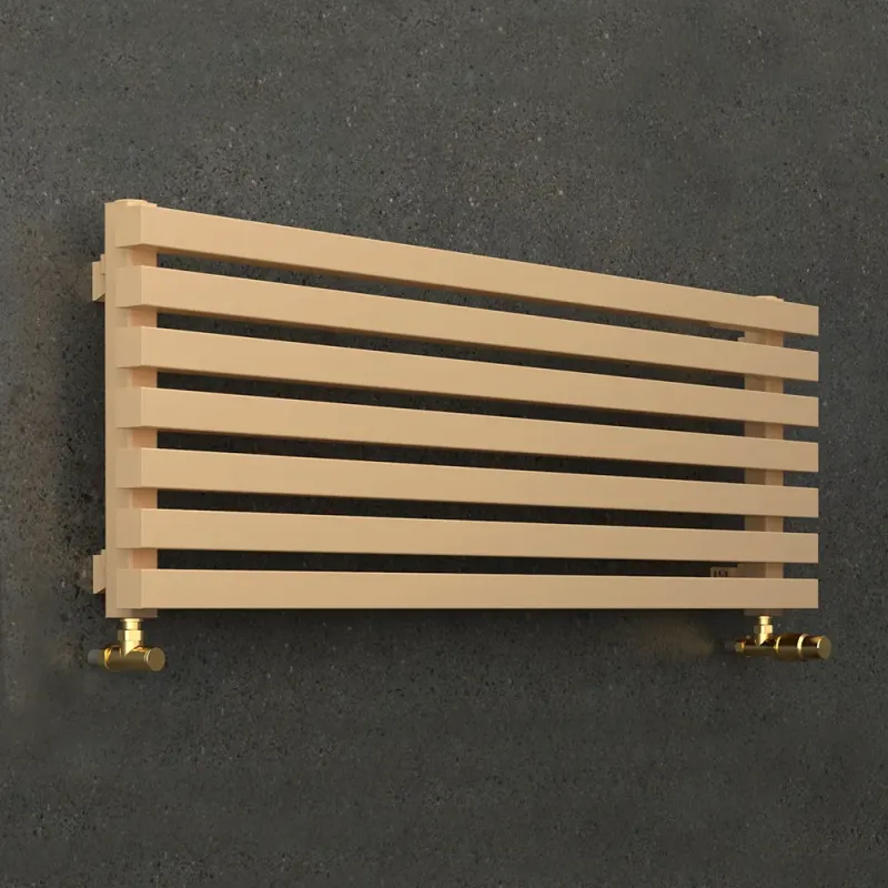 Горизонтальный настенный радиатор КЗТО Quadrum 60 H высотой 301 мм