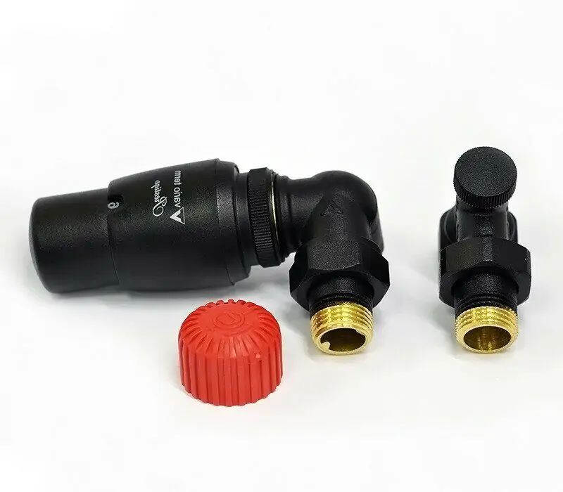 Комплект 3-х осевой левый VARIO TERM Master с термоголовкой Prestige (черный структурный)