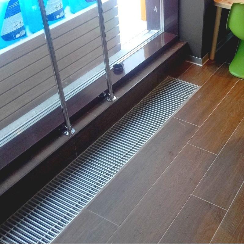 Внутрипольный конвектор Vitron с принудительной конвекцией ВКВ.150.200