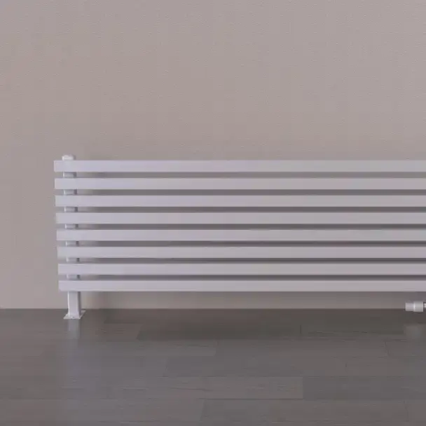 Напольный радиатор КЗТО QUADRUM 40 H высотой 661 мм